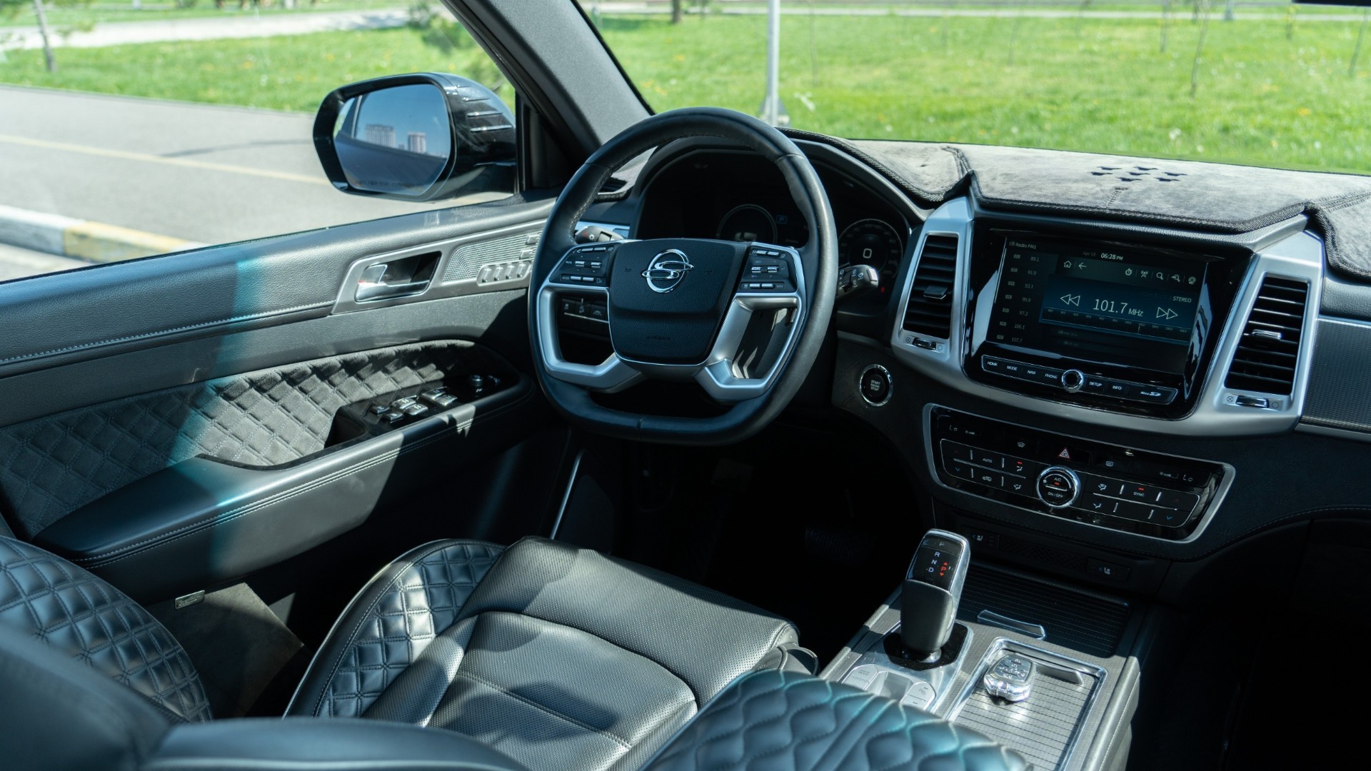 SsangYong Rexton diesel SUV rental in Bishkek