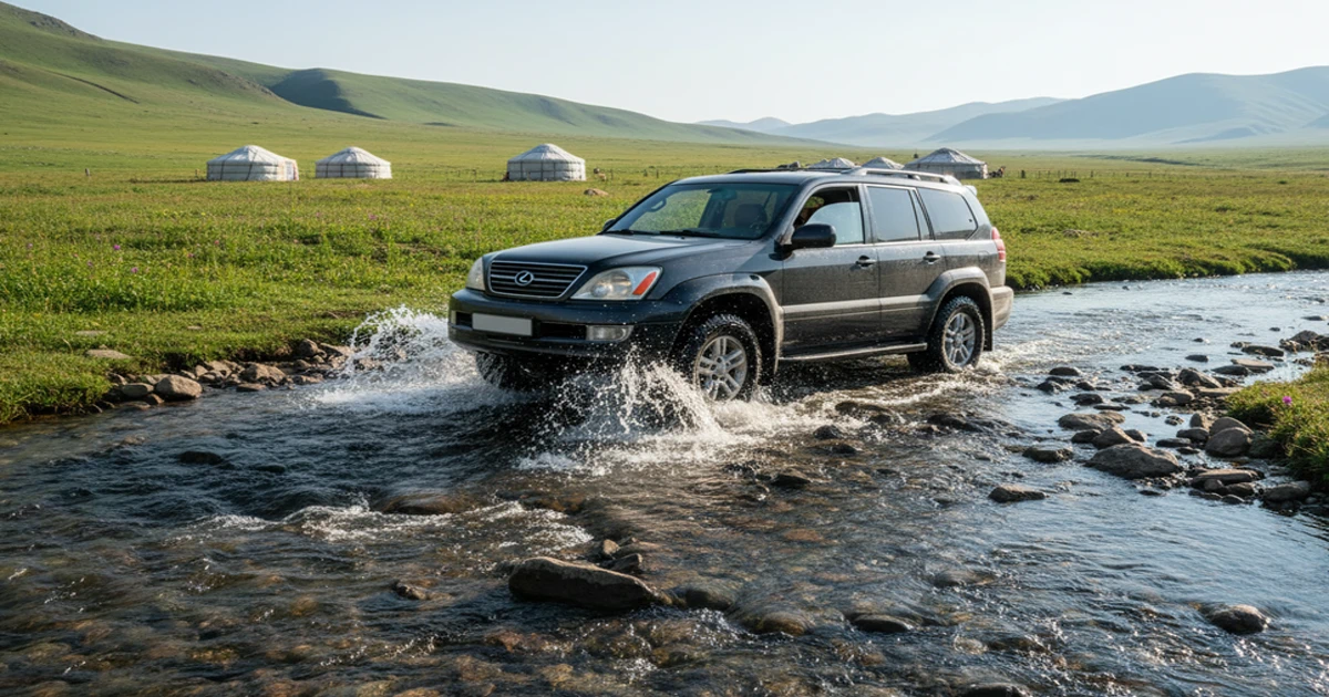 Аренда рамного внедорожника для поездки на Сон-Куль
